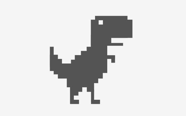 Chrome dinosaur as an example to describe good UI and UX