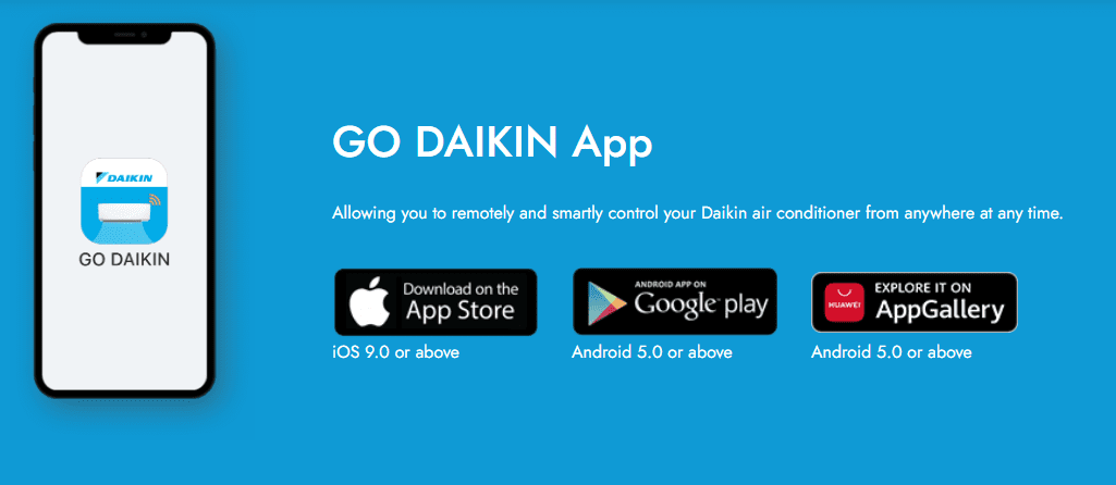 daikin go mobile app for mobile app vs mobile website question