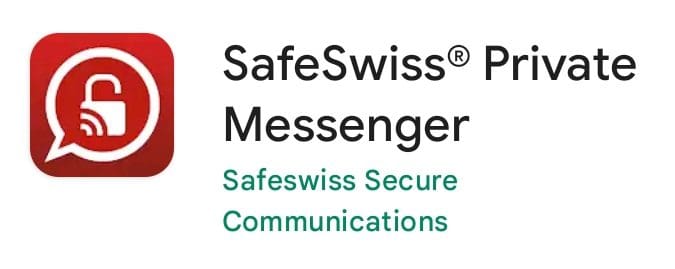 Importance of app icon design on your app downloads - SafeSwiss Private Messenger