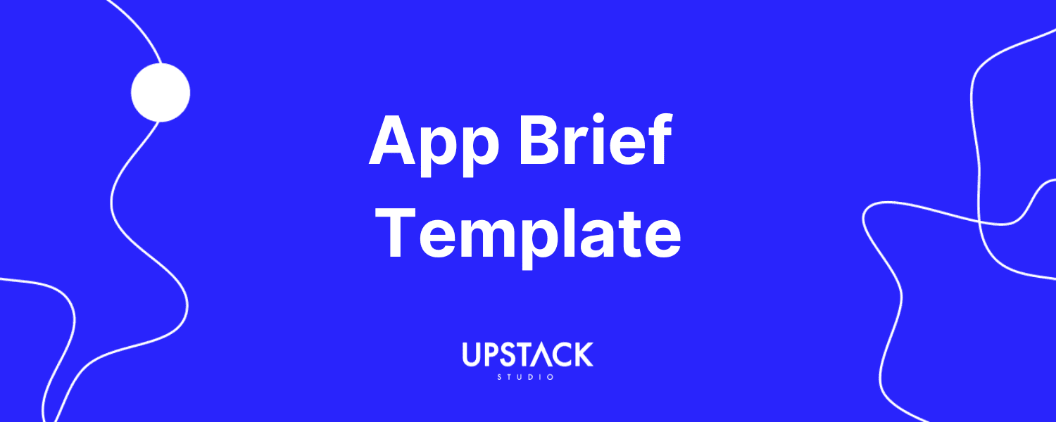 App Brief Template Cover Photo