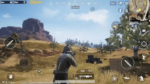PUBG interface to show one of the most profitable mobile app ideas ever