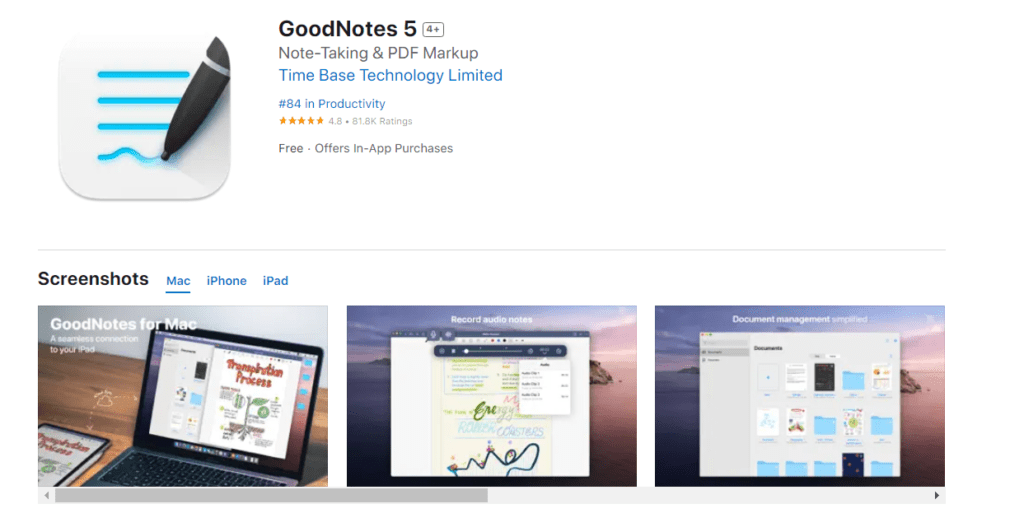 goodnotes 5 is a simple productive app that made millions