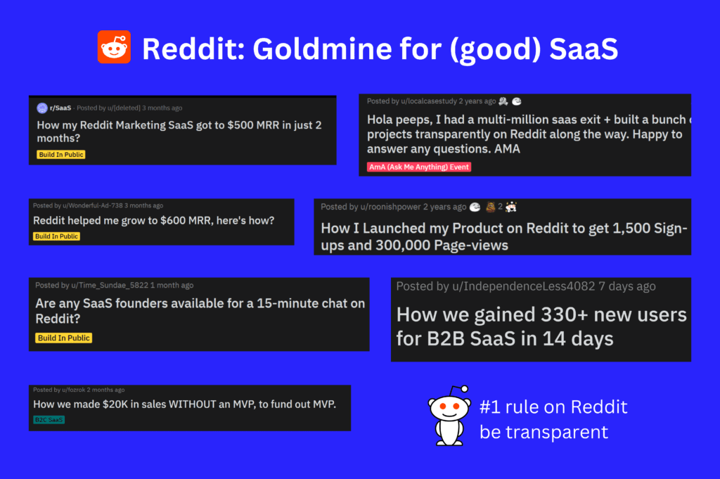reddit as a place to validate your saas idea