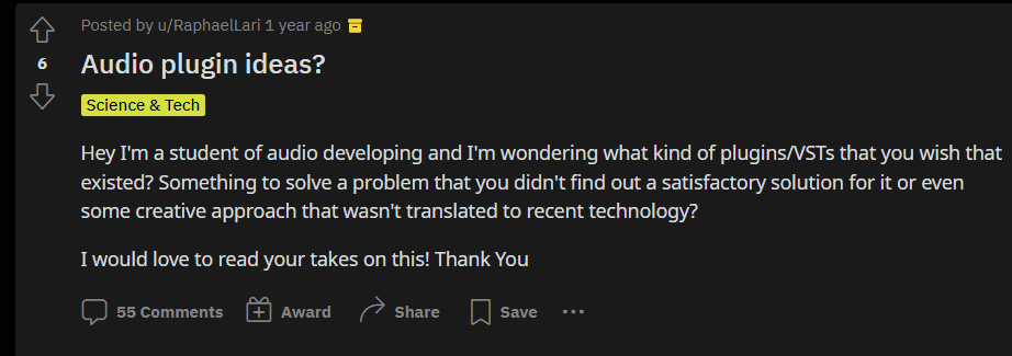 asking people in reddit what saas solutions they need