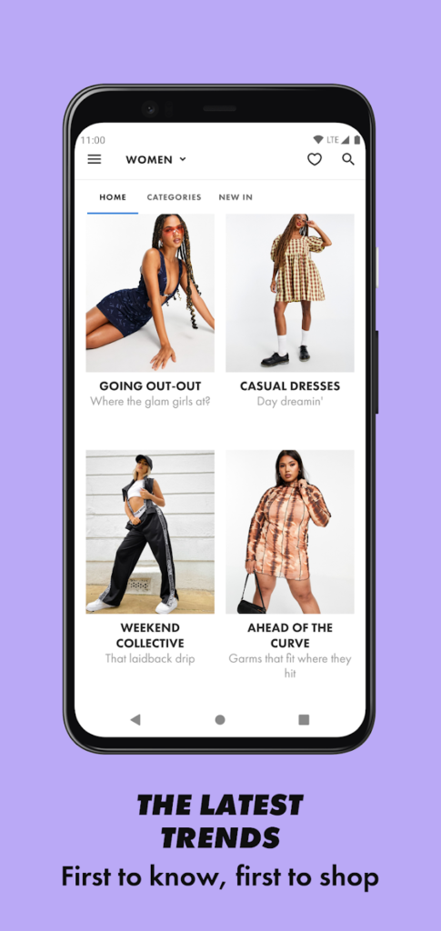 asos e-commerce app