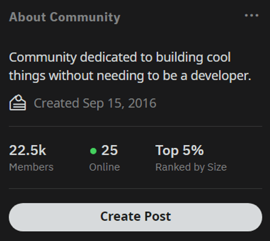 asking for website builder suggestion through nocode subreddit