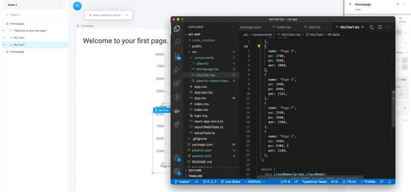 plasmic CLI for custom component import