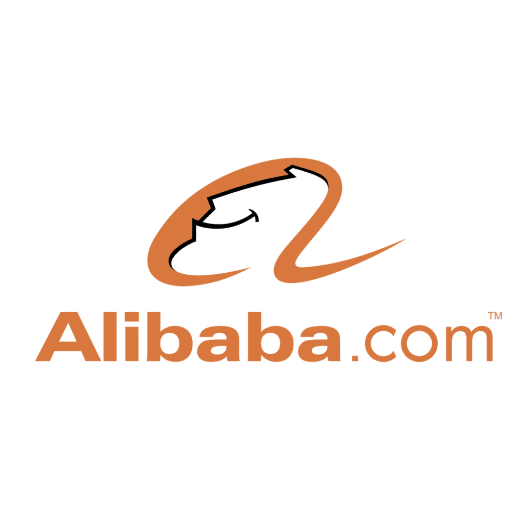 alibaba logo to show example of a large company that practices offshore outsourcing