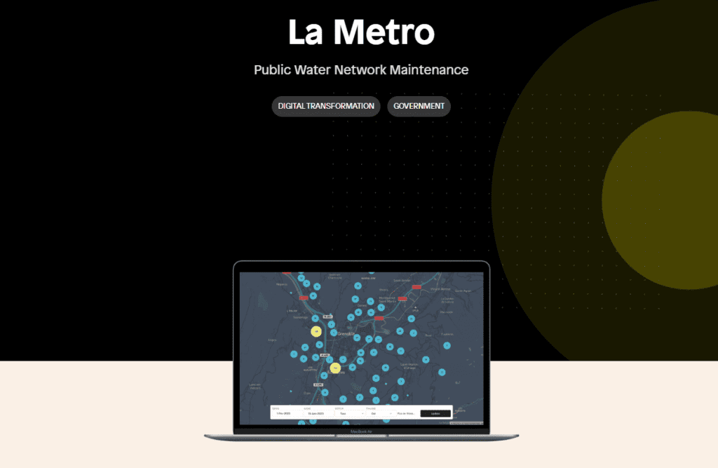 la metro app are built using no-code development