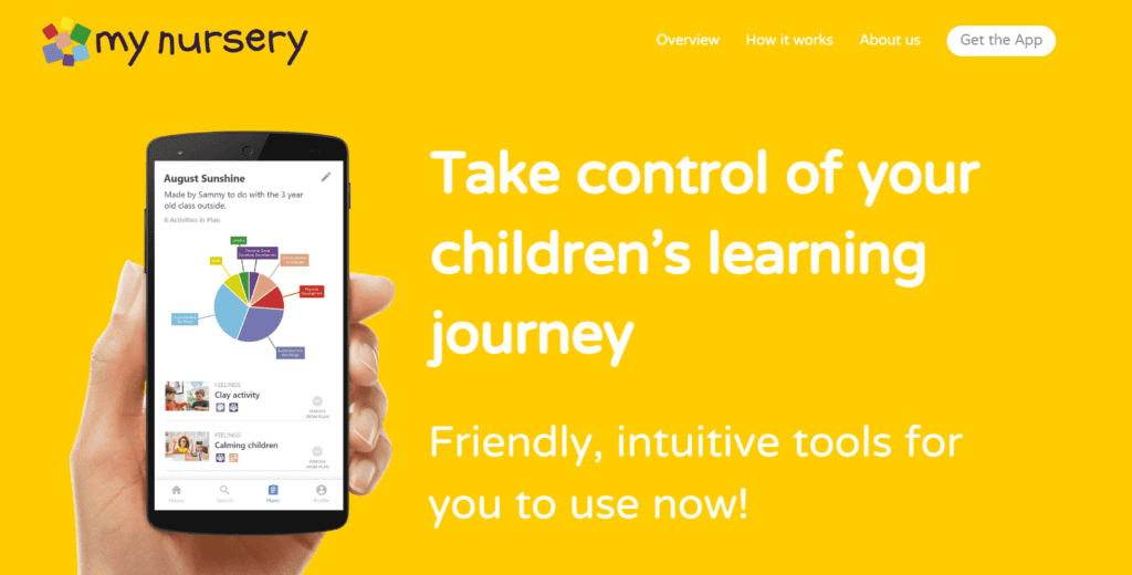my nursery app are built using no-code development