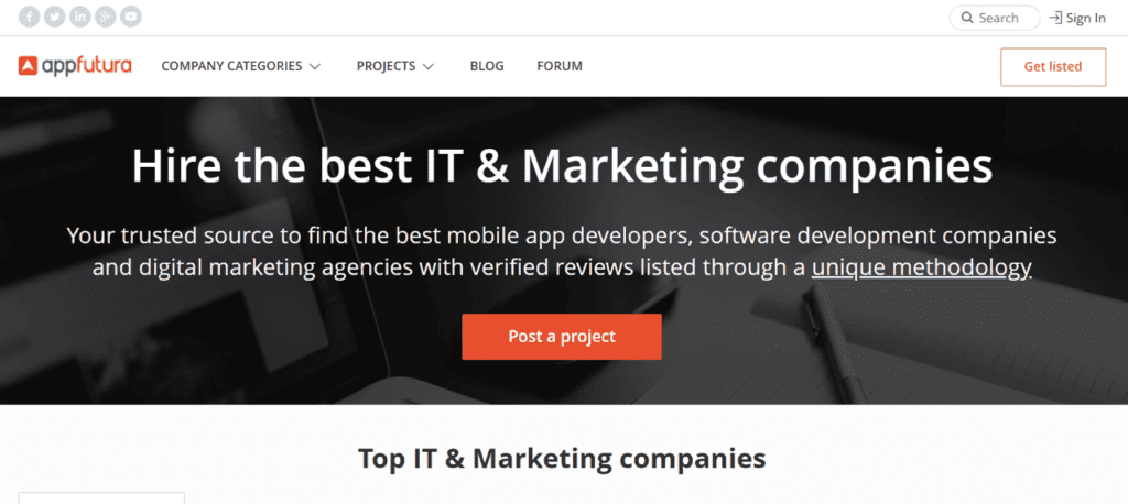 appfutura is a platform to hire development agencies