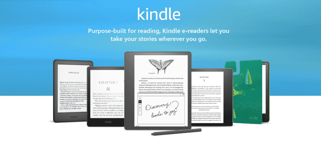 kindle example of large company using react native