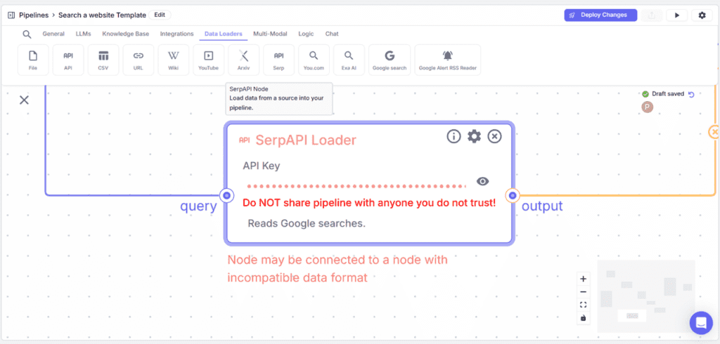 use serp ai to generate google search