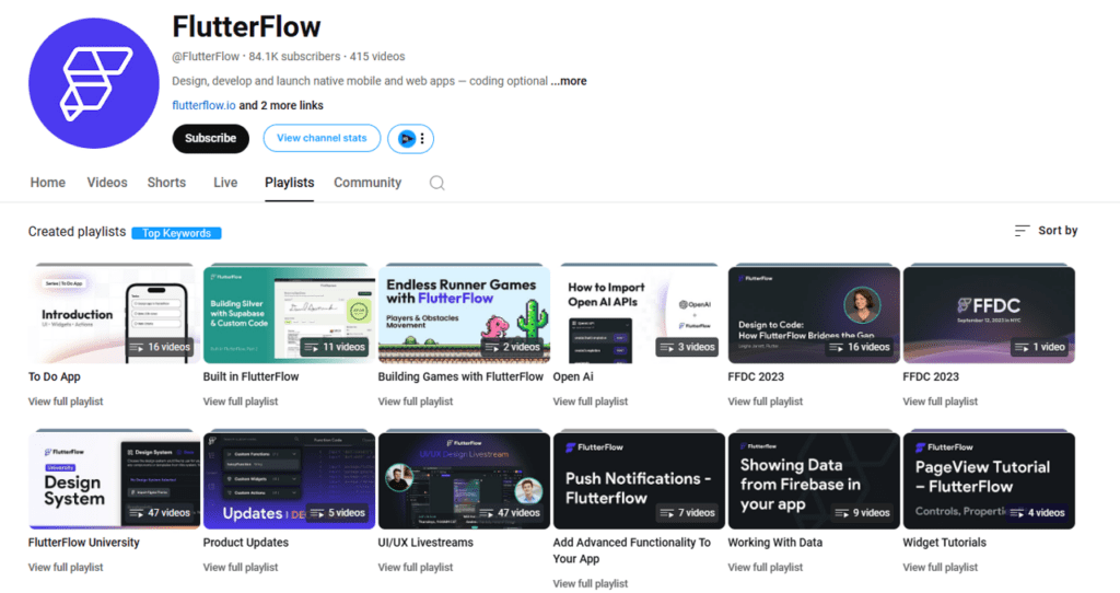 Reasons Why FlutterFlow is a Top Tier App Builder Documentation