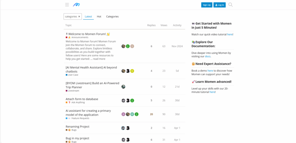momen forum