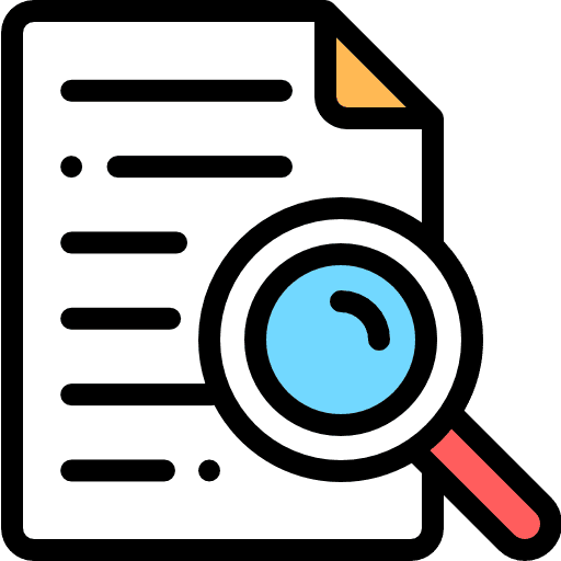 magnifying glass graphic to symbolise overall look at custom crm development costs
