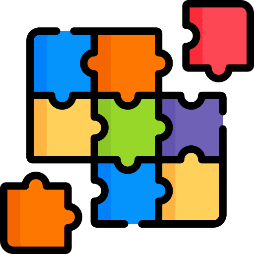 puzzle to show different apps within a crm ecosystem