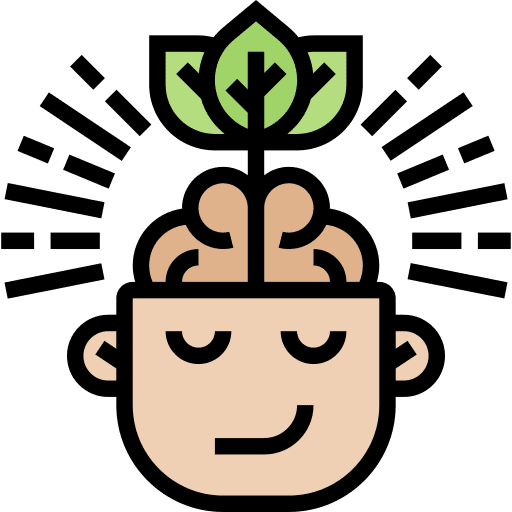 peaceful person to show custom habit building app