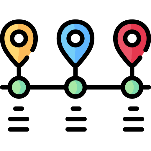 timeline to symbolise mulestone based software developement pricing model