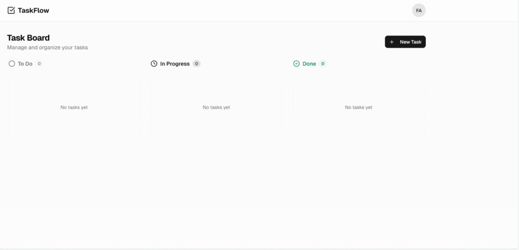 screenshot of vibe coded app on v0 by vercel