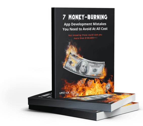7-money-burning-app-mistakes-you-need-to-avoid eBook Cover of 7 Money-Burning App Development Mistakes That You Need To Avoid At All Cost